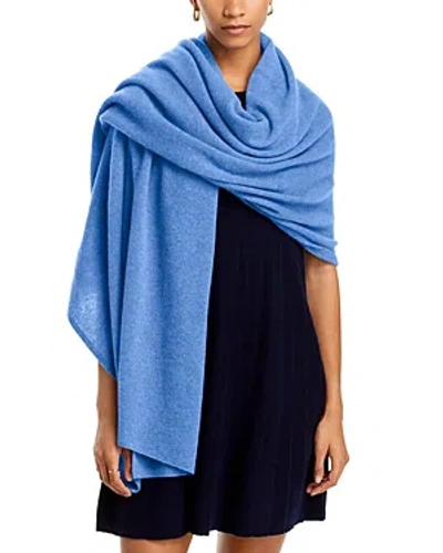 C By Bloomingdale's Cashmere Travel Wrap - 100% Exclusive In Coastal