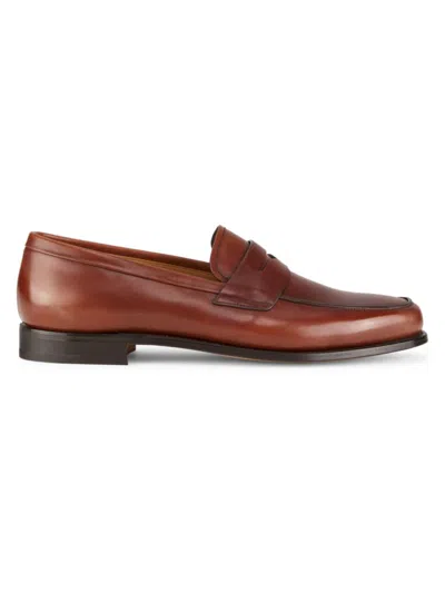 Church's Milford Leather Penny Loafers In Ebony