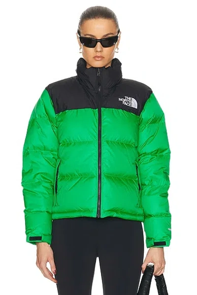 The North Face 1996 Retro Nuptse Jacket In Optic Emerald