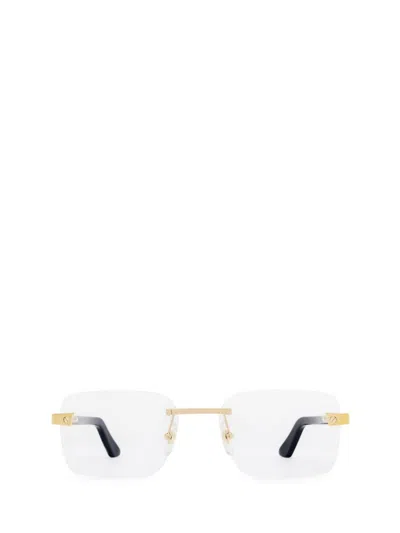 Cartier Eyeglasses In Gold