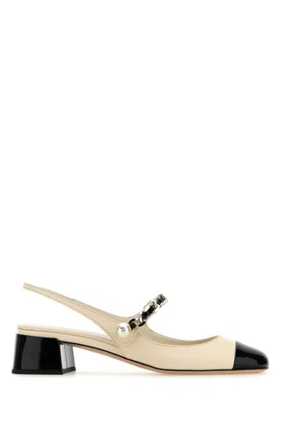 Miu Miu Heeled Shoes In White