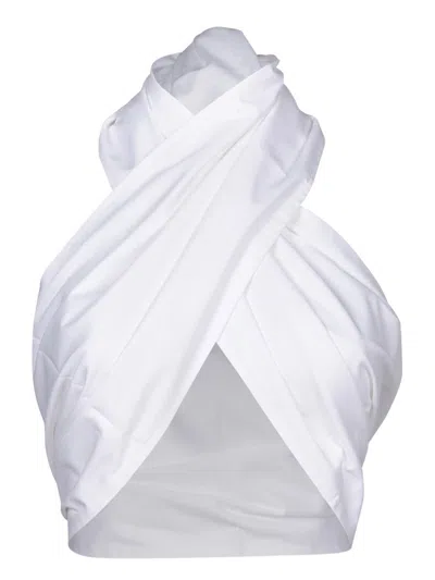 Panarehi Tops In White