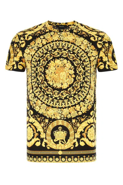 Versace T-shirt In Black