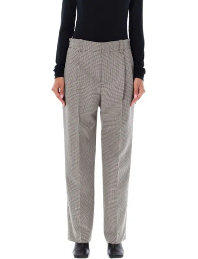Marni Trousers Check In Grey