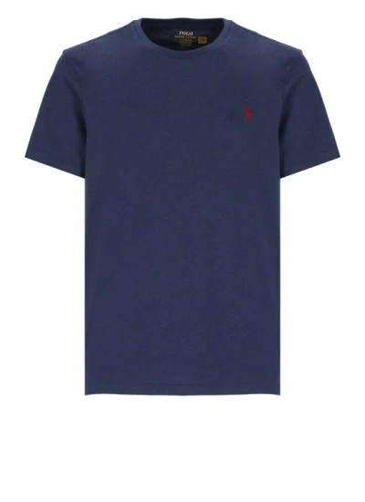Polo Ralph Lauren T-shirt With Pony In Blue