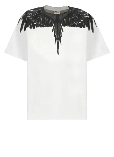 Marcelo Burlon County Of Milan T-shirt With Icon Wings Print In White