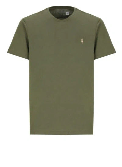 Polo Ralph Lauren Cotton Polo Pony T-shirt In Green