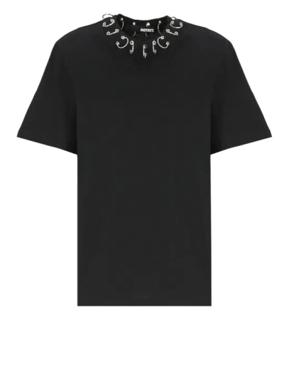 Rotate Birger Christensen Oversize Ring T-shirt In Black