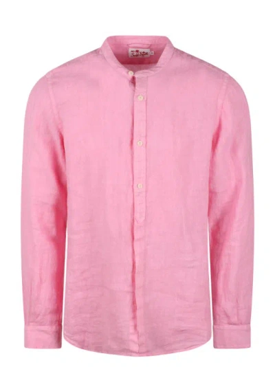 Mc2 Saint Barth Naxos Shirt In Pink