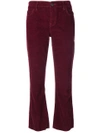 CURRENT ELLIOTT CROPPED CORDUROY TROUSERS,1730213012305855