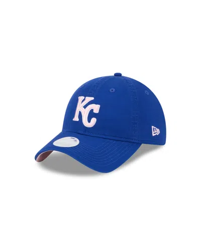New Era Royal Kansas City Royals Team Logo Core Classic 9twenty Adjustable Hat