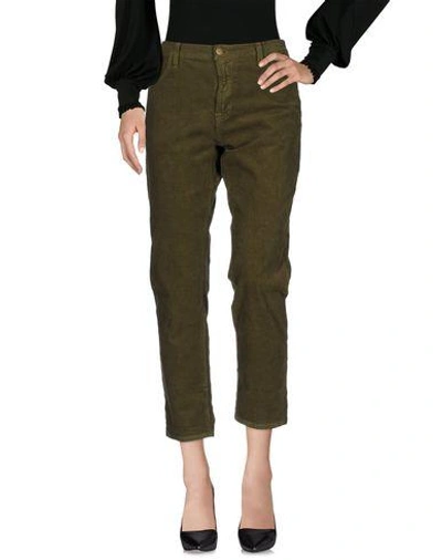 Current Elliott Casual Trousers In Green