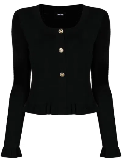 Just Cavalli Sweater In Black