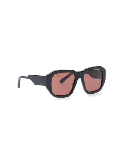Facehide 'broken Cosmo' Sunglasses In Red