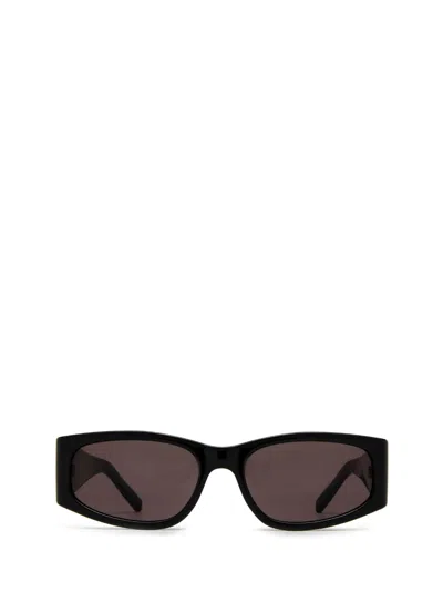 Saint Laurent Black Sl 329 Sunglasses In Black-black-black