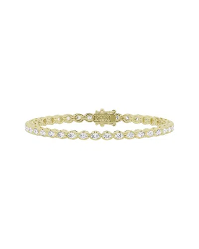Lab Grown Diamonds 14k 3.00 Ct. Tw. Lab Grown Diamond Tennis Bracelet In Gold
