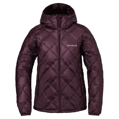 Pre-owned Montbell Mont-bell Outdoor Wear Superior Down Parka Women's 1101660 Japan In Wine Red (wrd)