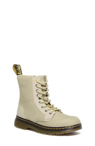 Dr. Martens' Kids' Combs Junior Boot In Olive Green