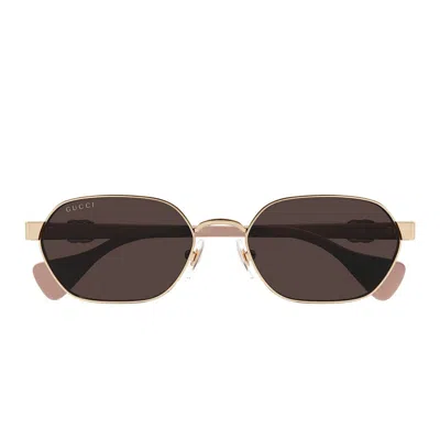 Gucci Gg1593s Gold Sunglasses