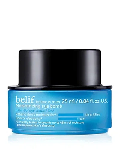 Belif Moisturizing Eye Bomb With Peptide And Ceramide .84 oz / 25 ml In White