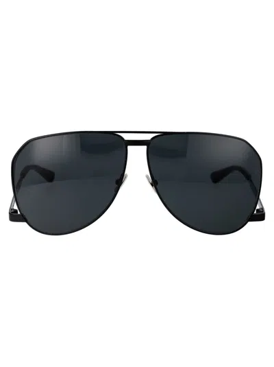 Saint Laurent Sunglasses In Man Black Black Black