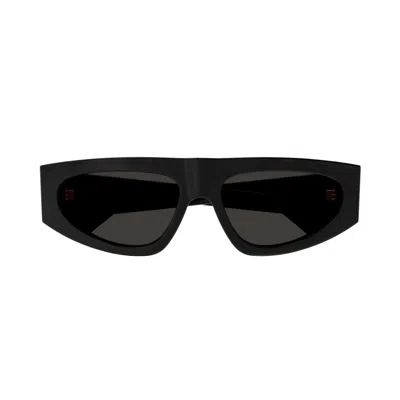 Bottega Veneta Bv1277s Tri-fold-line New Classic 001 Sunglasses In Nero