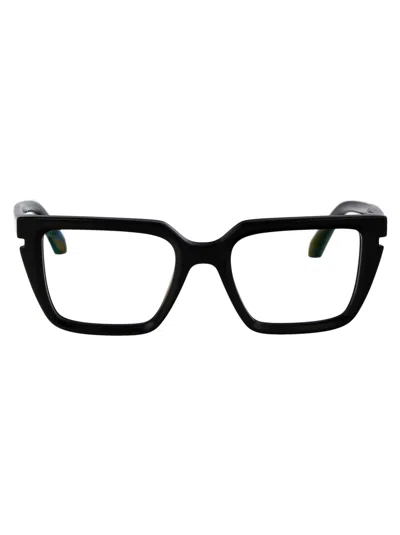 Off-white Optical Style 52 Glasses In 1000 Black