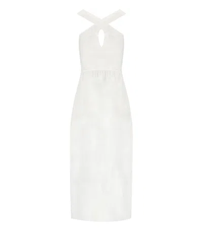 Max Mara Beachwear Stelvio White Dress