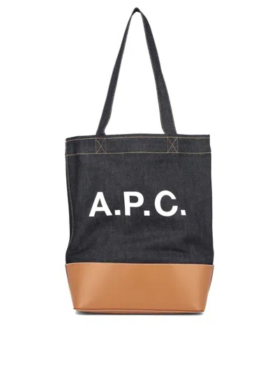Apc A.p.c. "axel" Tote Bag In Black