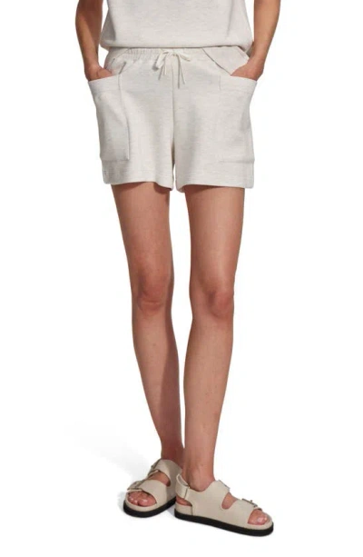 Varley Adler Shorts In Beige,white