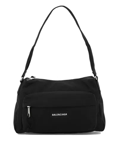 Balenciaga "explorer" Crossbody Bag In Black