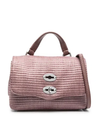 Zanellato Postina Baby Tote Bag In Pink & Purple