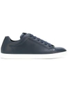 FENDI FENDI BAG BUGS LACE-UP SNEAKERS - BLUE,7E1075TTY12146675