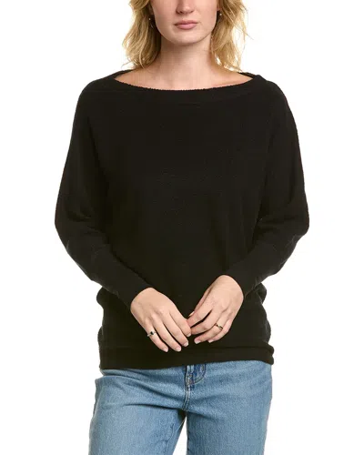 Stateside Reversed Fleece Sweatshirt In Black