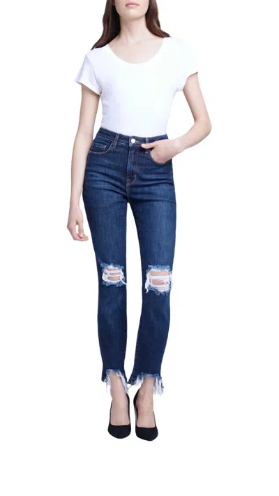 L Agence High Line Jeans In Monrovia In Multi