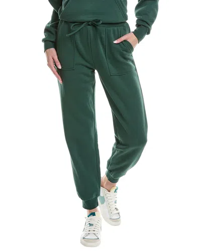 Ivl Collective High Rise Jogger In Green