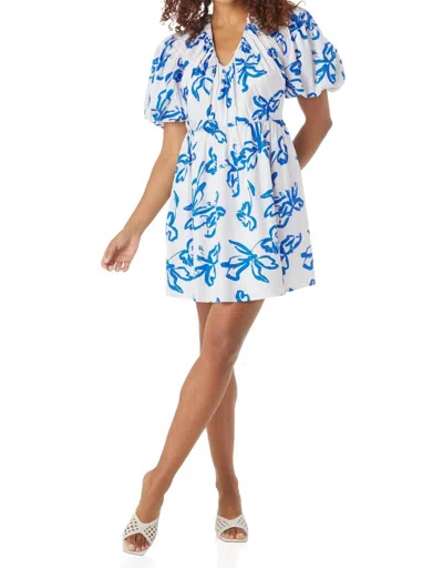 Crosby By Mollie Burch Burch Rainey Dress In Park Floral White In Multi