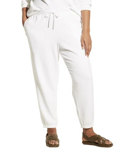 Vince Plus Essential Jogger In White