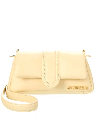 Jacquemus Le Petit Bambimou Leather Shoulder Bag In White