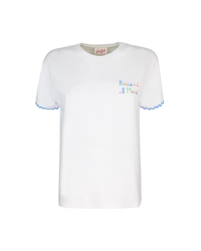 Mc2 Saint Barth T-shirt Portami Al Mare In 05740f