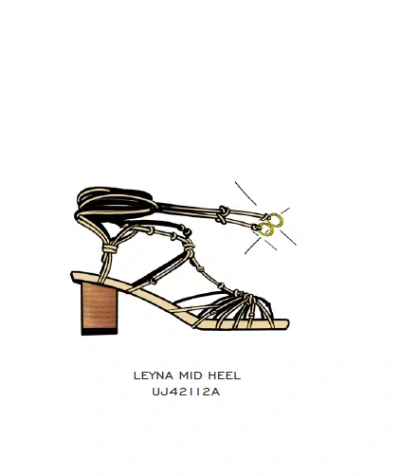 Ulla Johnson Leyna Mid Heel In Citron