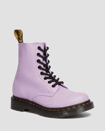 Pre-owned Dr. Martens' Nibwomensdr. Martens Smooth 1460 8 Eye Boot6-10lilacdoc Martens In Orange