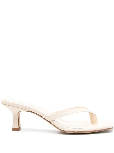 Aeyde Wilma Nappa Leather Creamy Shoes