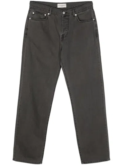 Officine Generale Officine Générale Tyler 5pkt Cotton Denim Clothing In Gray