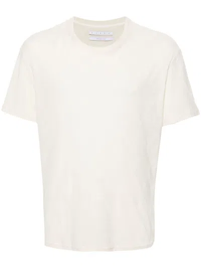 Ranra Starri Cotton T-shirt In Neutrals