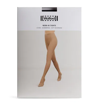 Wolford Neon 40 Tights In Black