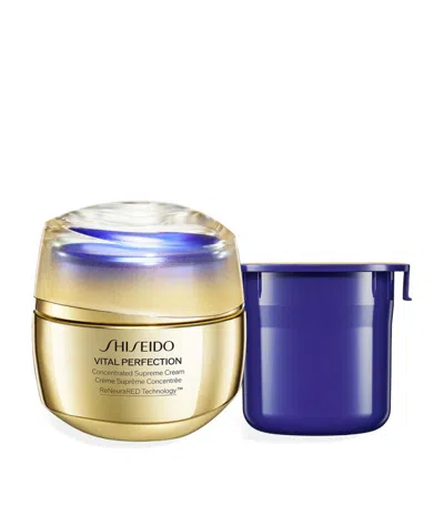 Shiseido Vital Perfection Concentrated Supreme Cream Duo (2 X 50ml) In Multi