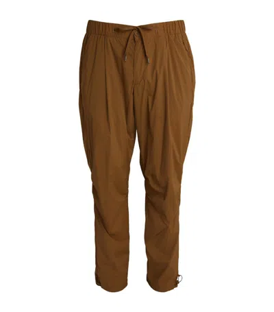 Herno Drawstring Trousers In Brown