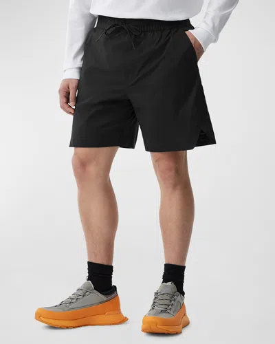 Canada Goose Men's Killarney Packable Wind-resistant Shorts In Black