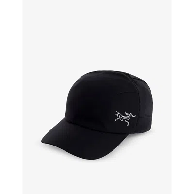 Arc'teryx Arcteryx Mens Black Calvus Brand-print Woven Baseball Cap